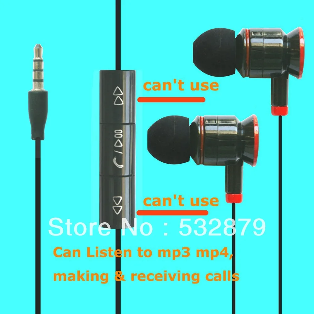 Top Music Equip Earphone Headset Handsfree For Motorola ME502-CHARM ME511-FLIPOUT ME525 |