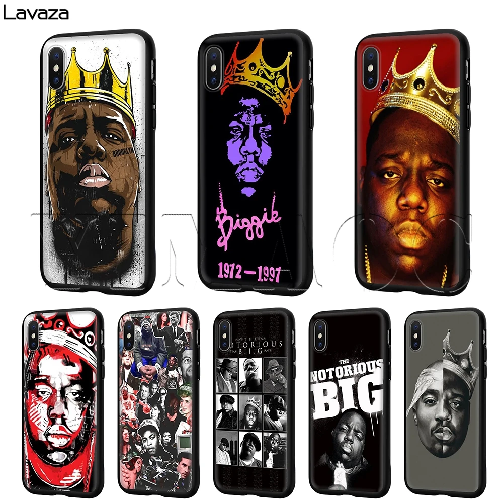Lavaza известный большой Biggie чехол для iPhone 11 Pro XS Max XR X 8 7 6 6S Plus 5 5s se |