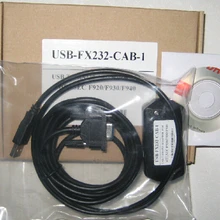 USB-FX232-CAB-1 Кабель для программирования USB для RS232 адаптер для MELSEC F940/F930/F920 PLC Поддержка WIN7