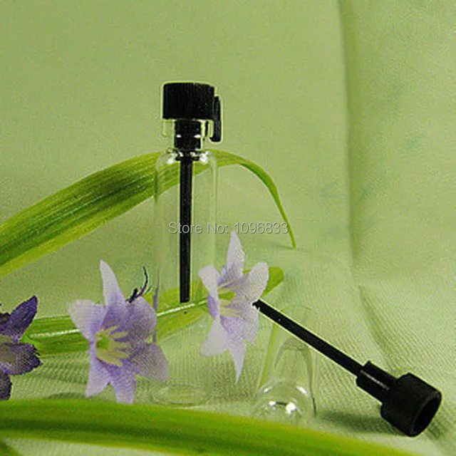 3ml Mini Glass Perfume Vial Parfum Sample Small Vials Essence