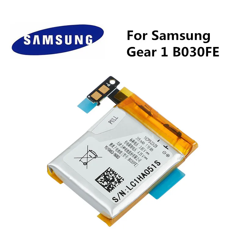 Original Samsung 250mAh Battery B030FE GH43-03992A SP48223 for Gear 1 SM-V700+Tools | Мобильные телефоны и аксессуары