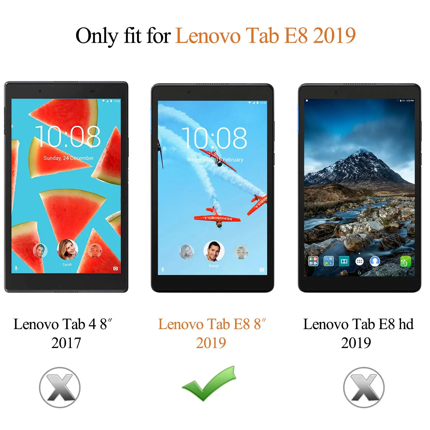 Чехол из искусственной кожи для Lenovo TAB E8 8 0 ТБ 8304 8304F 2018 умный чехол дюймов защитный
