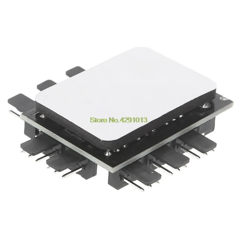 

PC 1 to 8 4Pin Molex Cooler Cooling Fan Hub 3Pin Power Controller For PC Mining Drop Shipping Support