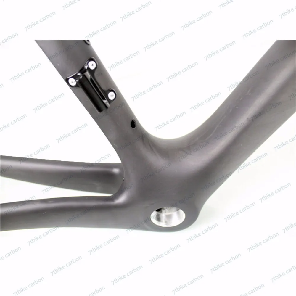 Discount 7-TIGER Carbon Road bicycle carbon frame+seat post+clamp+headset+fork 3