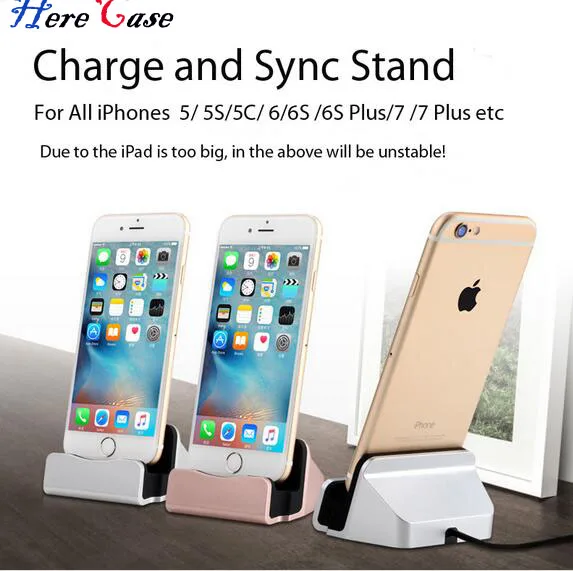 Оригинальное качество Быстрая зарядка зарядная док-станция для iPhone X настольная подставка для iPhone 5 6 6S 7 8 Plus