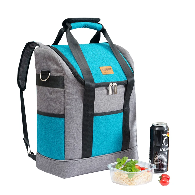 

Large Capacity Insulation Bags Oxford Wine Lunch Tote Bag Bottle Thermal Backpack Food Fresh Keeping Picnic Cooler Package Stuff
