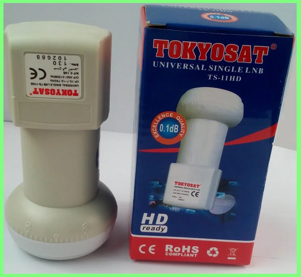 Tokyosat Ts11hd Best Signal Digital Hd Universal Ku Band Single Lnb High  Gain Low Noise Satellite Dish Lnb - Satellite Tv Receiver - AliExpress