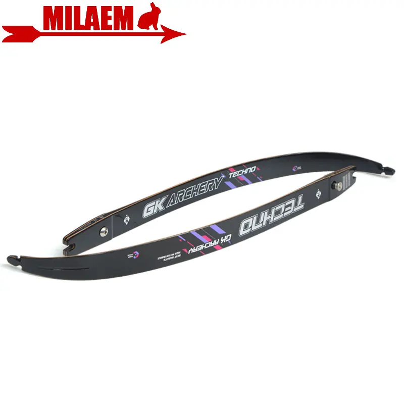 

2pcs 68inch 18-38lbs Archery ILF Recurve Bow Limbs Maple laminate Bow Limb Right Hand Takedown Bow Hunting Shooting Accessories