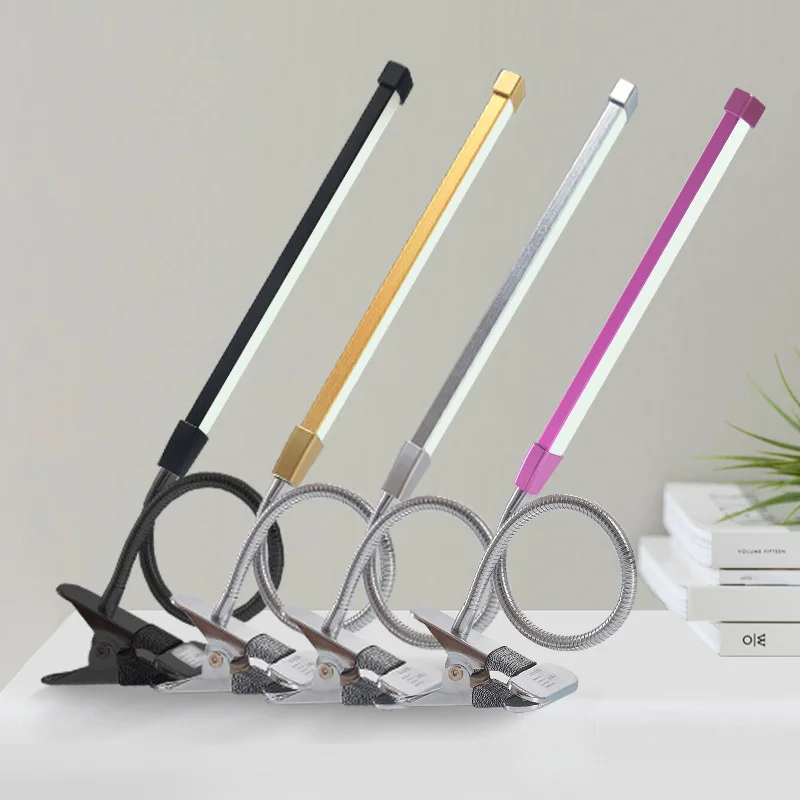 

Clip LED USB Light Flexible Read Table Lamp Computer Light Ultra Bright Desk Lamp for Notebook PC Computer Tablet Laptop