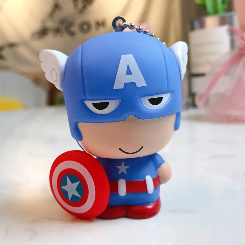 Популярная новинка популярная игрушка брелок Marvel Капитан Америка Железный