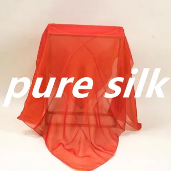 

#s99 100% silk CHIFFON scarf color:AS PICTURES,76*76cm women