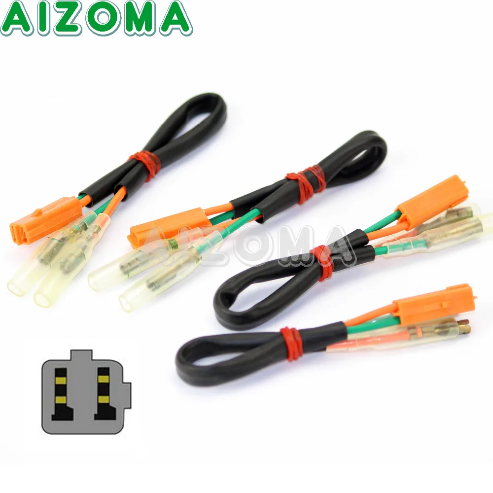 Переходник поворотника 2 шт. для Honda 99 03 CBR 600 900 929 954RR F4 VTR 1000F RC51| |