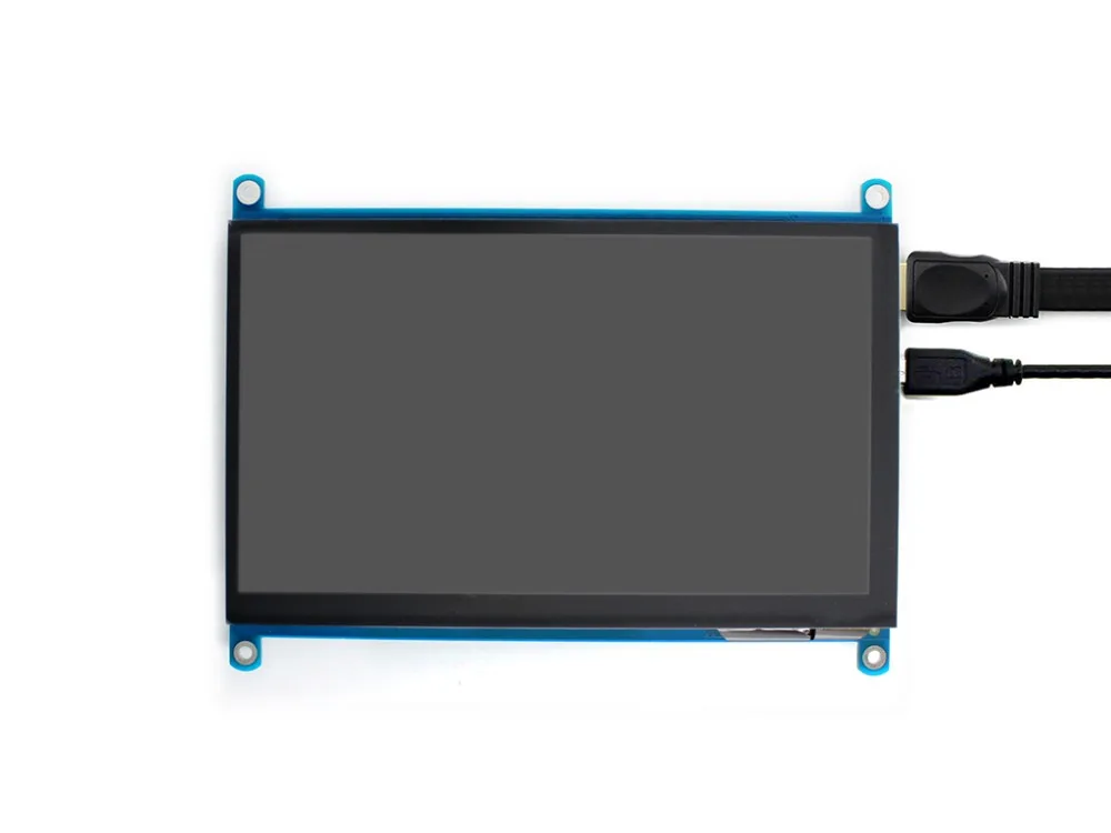 Waveshare 7 inch HDMI LCD (H) Computer Monitor 1024x600 IPS Capacitive Touch Screen Supports Raspberry Pi BB Black Banana Pi etc