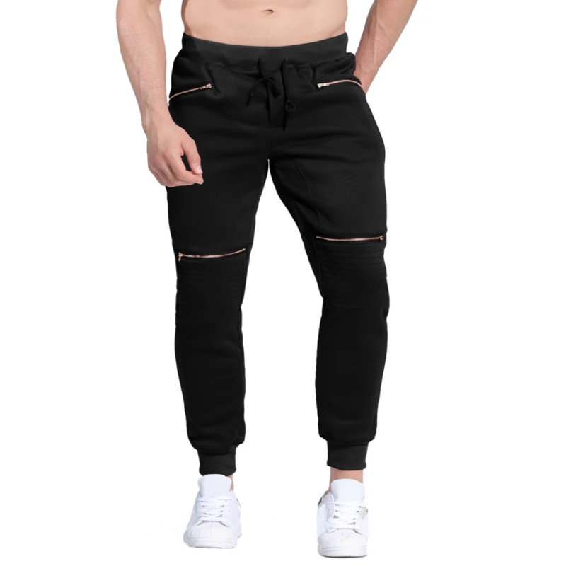 رجل ركض سميكة المخملية Sweatpants عارضة الشتاء الدافئة الصوف بطانة مبطن طويل السراويل الترنك الذكور رياضية السراويل زائد حجم