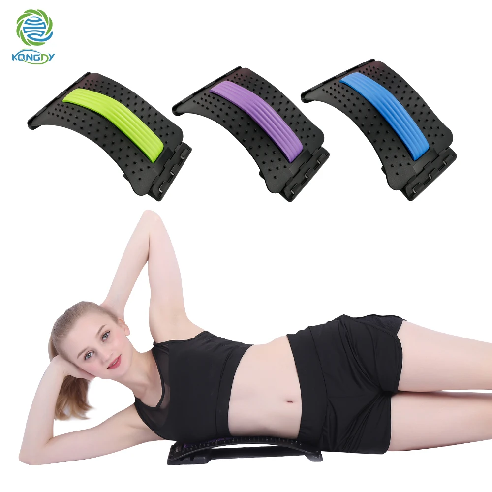 KONGDY Multicolor Waist Acupuncture Equipment Back Relax Massage Stretcher Body Lumbar Support Relaxation Spinal Pain Relieve