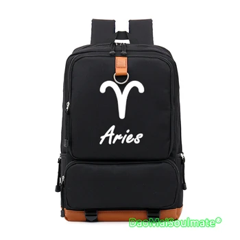 

Constellation Notebook Backpacks Student Rucksack Canvas School Bag Boys Children Backpack Constellatory Anime Girl Shoulder Bag
