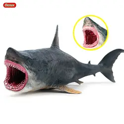 Oenux новый морской жизни Savage Megalodon фигурку океан животные большой модель акулы коллекция игрушек для детей подарок на день рождения