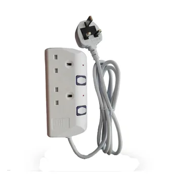 

250V 13A British Standard Power Extension Socket With Independent Switch - 3M Extension Cord Socket