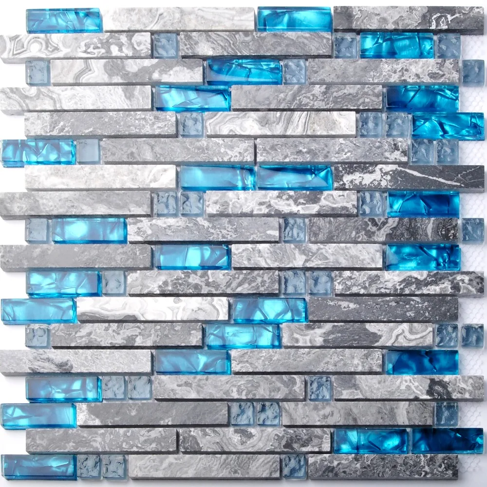 Sea blue glass mosaic tile kitchen backsplash grey marble bathroom interlocking wall shower bathtub fireplace mosaic tiles on Aliexpress.com | Alibaba ... Sea blue glass mosaic tile kitchen backsplash grey marble bathroom interlocking wall shower bathtub fireplace mosaic tiles on Aliexpress.com | Alibaba ...