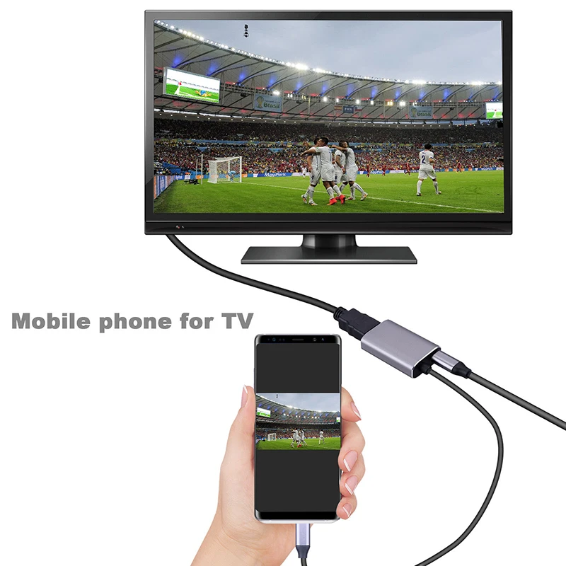 Baolyda USB C к HDMI PD порт конвертер usb type адаптер 4 60 Гц для Macbook Thunderbolt 3 мобильный ТВ