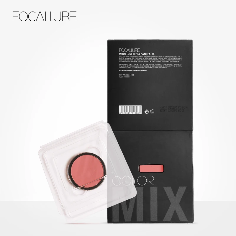Румяна для макияжа FOCALLURE 6 цветов натуральный прессованный румяна пудра палитра