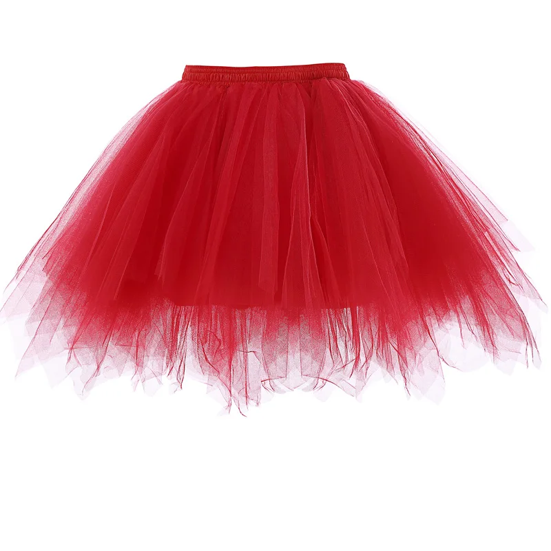 Kate Kasin Tulle Tutu Skirt White Black Red Slips Crinoline Rockabilly Petticoat Underskirt Full Slip Lady Inner For Bridal Gown Kate Kasin Tulle Tutu Skirt White Black Red Slips Crinoline Rockabilly Petticoat Underskirt Full Slip Lady Inner For Bridal Gown