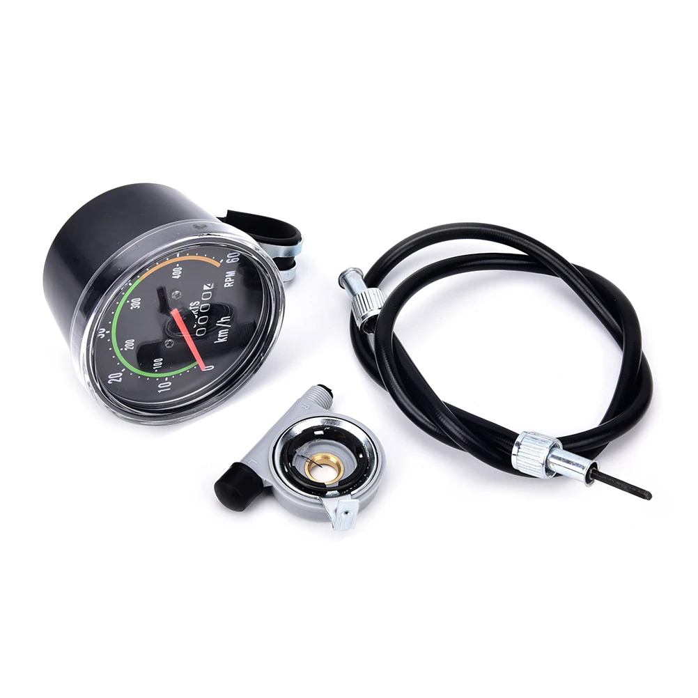 Bicycle Bike Speedometer Analog Mechanical Speedometer Odometer