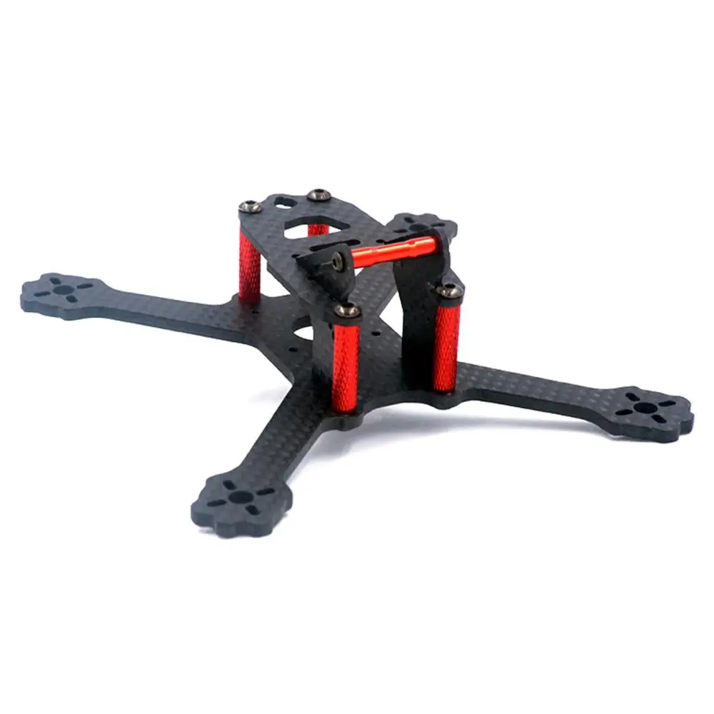 JMT SQX135 135 мм Колесная база Мини FPV Рамка комплект из углеродного волокна CF стойка