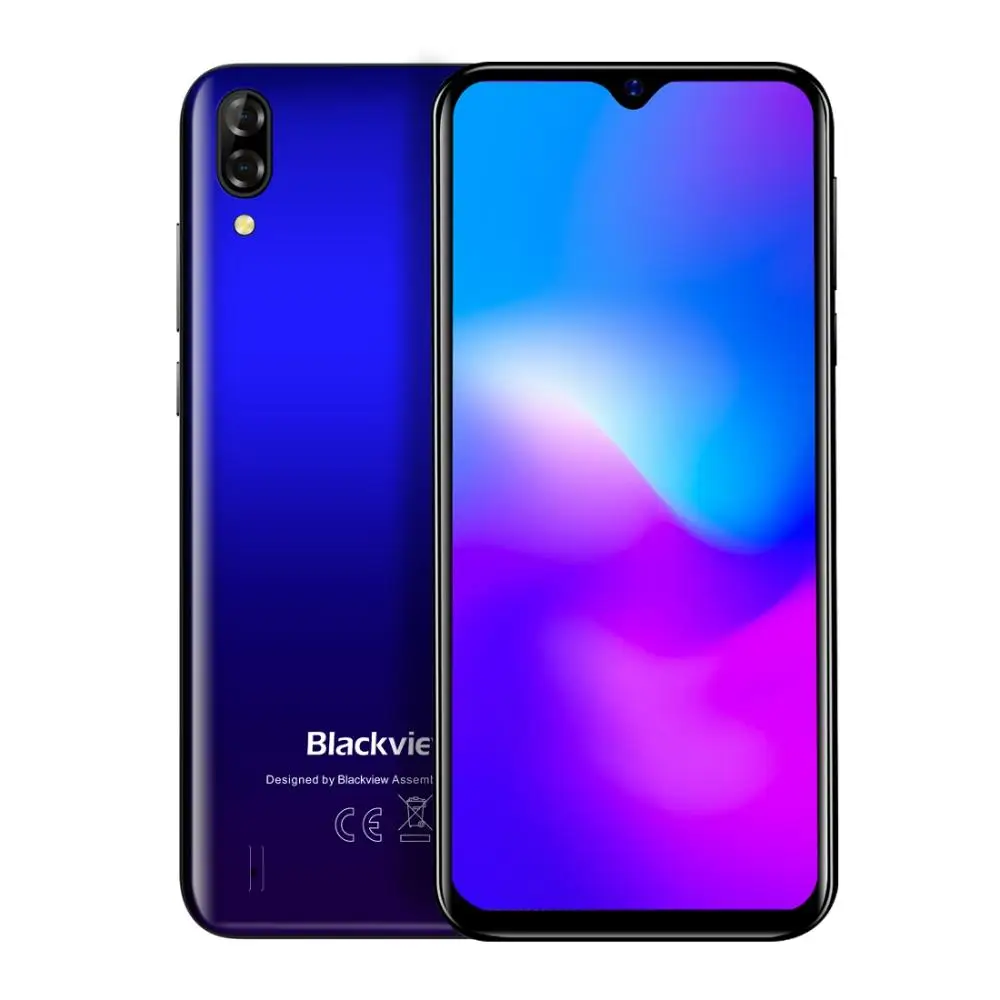 Blackview A60 Pro 4G LTE 4080 мАч смартфон 6," экран капли воды мобильный телефон Android 9,0 3 Гб ram двойная задняя камера Сотовый телефон