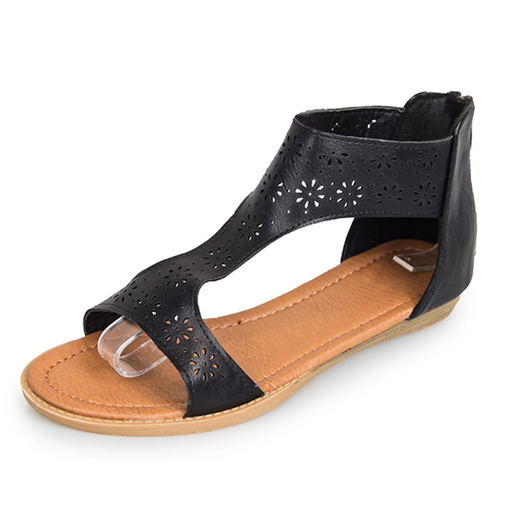 gladiator flat sandals for women