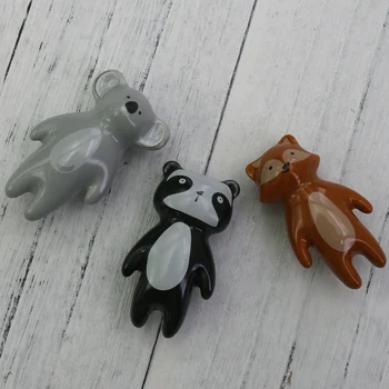 

1x Ceramic Drawer Knobs Cartoon Cabinet Cupboard handles Novelty Creative Fashion Furniture Handles Hardware