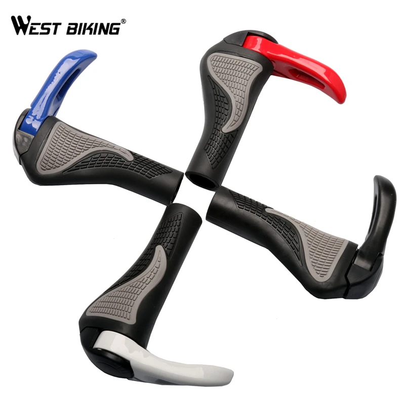 Велосипедный руль WEST BIKING из алюминиевого сплава эргономичный мягкий|mtb