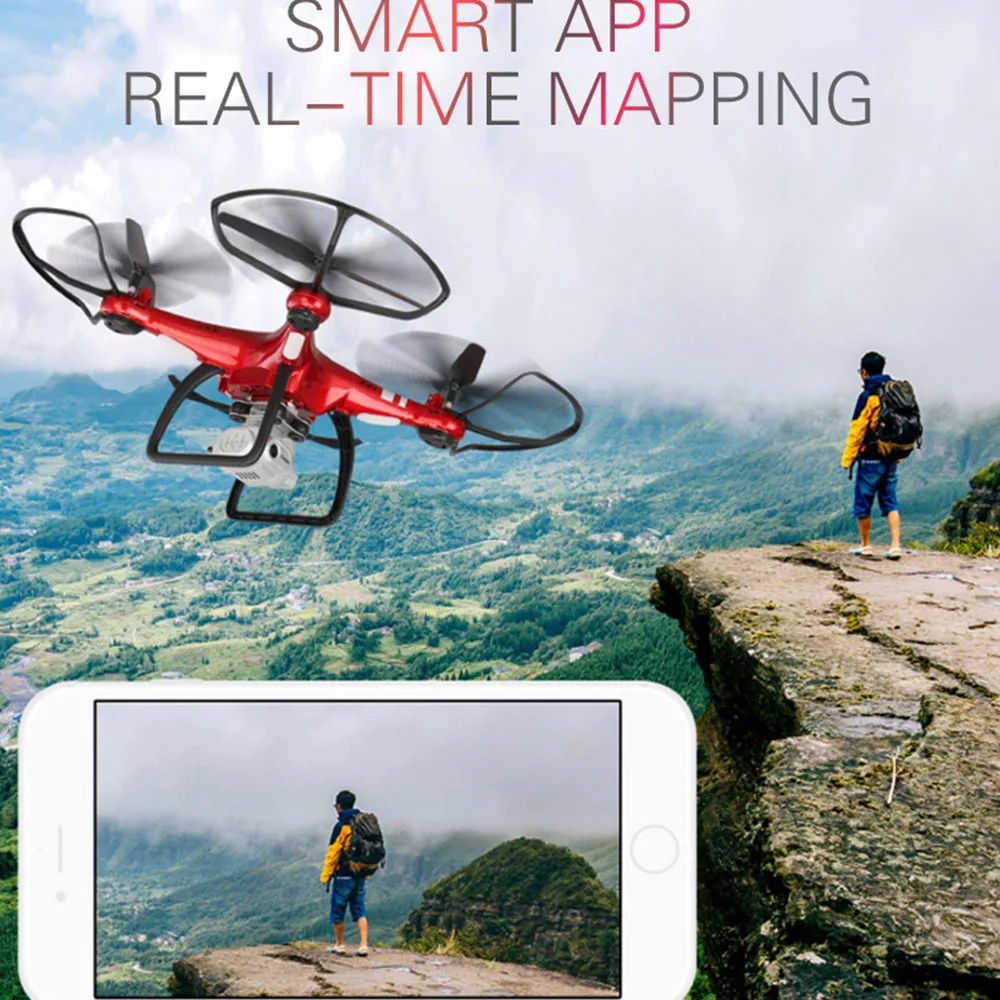 2018 XY4 новые Радиоуправляемый Дрон Quadcopter с 1080 P Wi Fi FPV Камера вертолет 20 мин. время