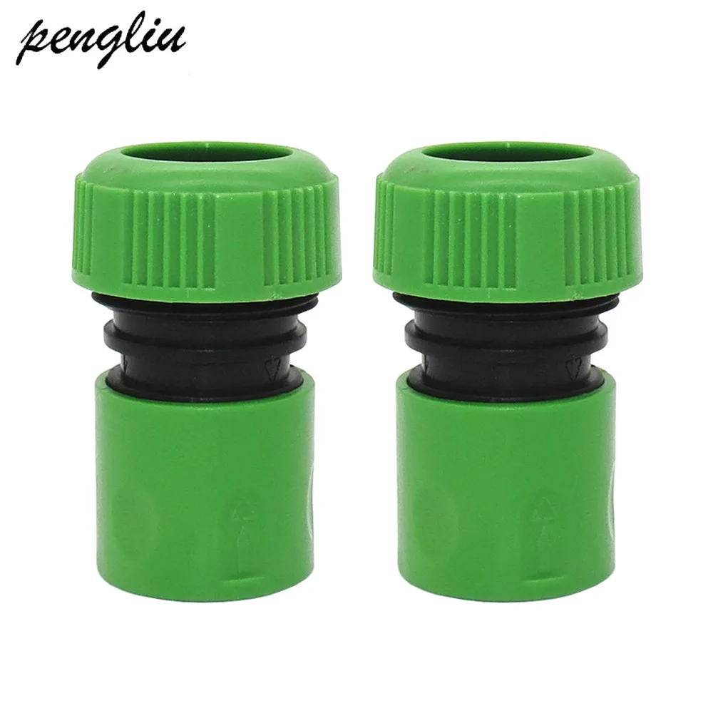 

2Pcs 3/4'' Hose Pipe Fitting Set Quick Car Wash Hose Connector Adapter Garden Lawn Tap Garden Accessorie For Diameter 16mm IT194