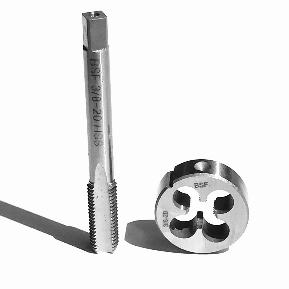 Tap Die Set Kit Bsf Taps Threading Bsf Tap Die Set Bsf 3/8"20