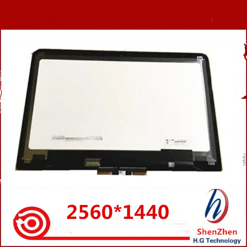 13 3 &quotLCD сенсорный экран в сборе LP133QH1-SPA1 для HP Spectre Pro x360 13-4000 серии 2560*1440 |