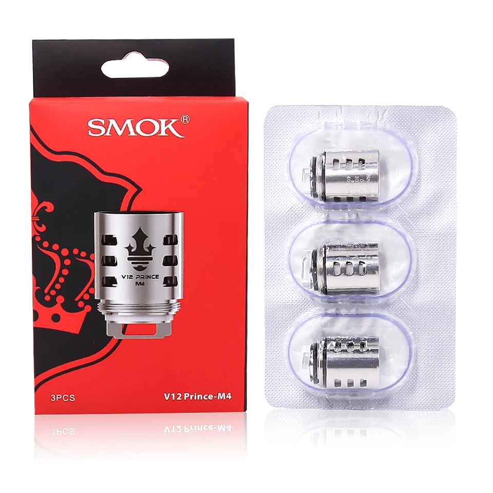 SMOK V12 цена M4 катушки для TV12 бак 0.17ohm TFV12 core электронная сигарета ядро