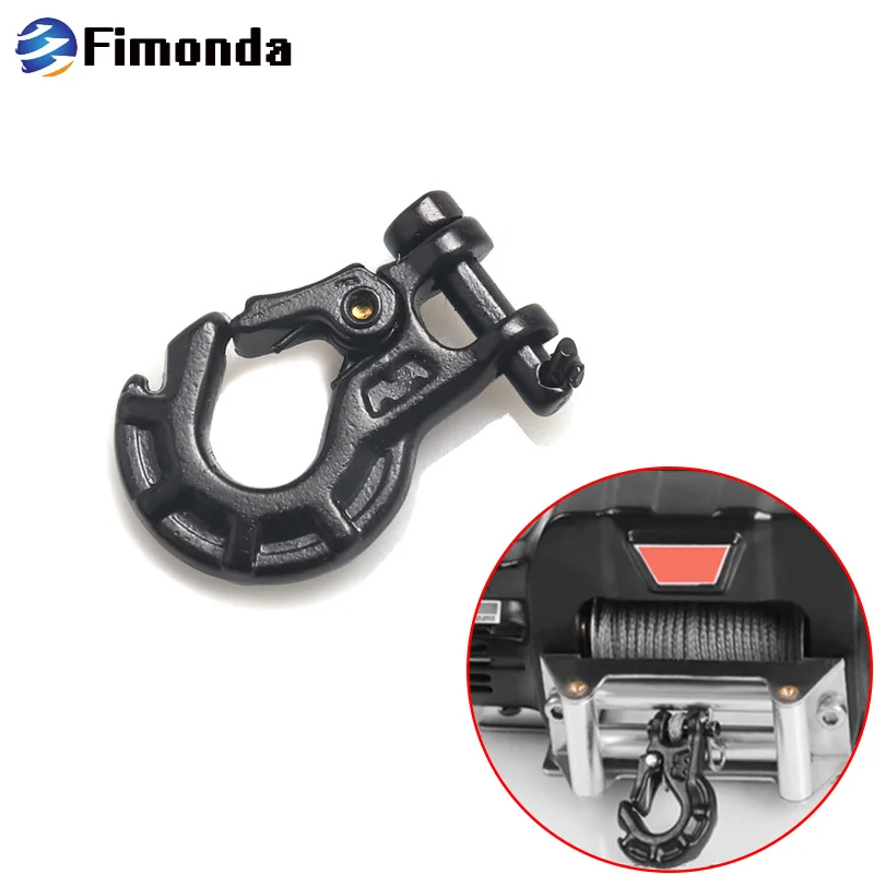

RC Metal Trailer Hook Winch Hook for 1/10 RC Crawler Car Axial SCX10 Traxxas TRX4 D90 Tamiya CC01 Simulation Decoration Parts