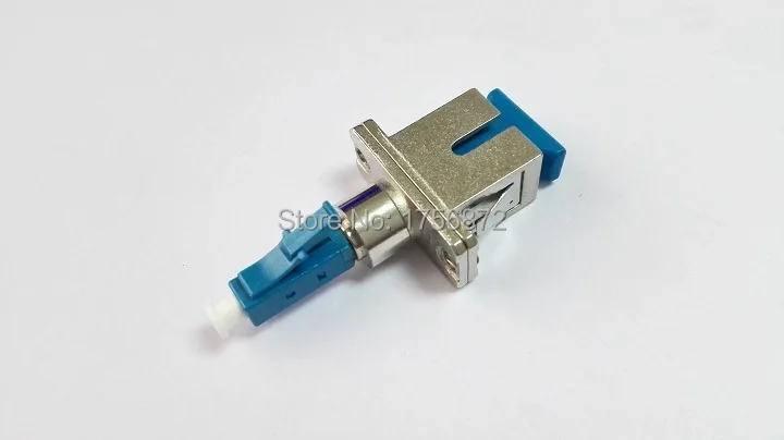 LC Male to SC Female Hybrid Fiber Optic Adapter