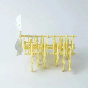 

Fast Delivery Puzzle Walking Hot Sale Diy Strandbeest Assembly Powerful Model Wind Powered Walker Kits Robot Toys Children Gifts