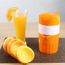 Kreative manuelle orange lemon entsafter extracteur de jus mini reise fruchtsaft tasse handpresse saftmaschine küche zubehör