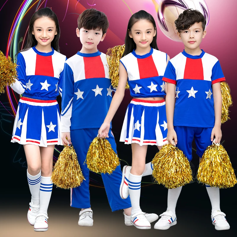 Buy children dance costume boys girls cheerleading
