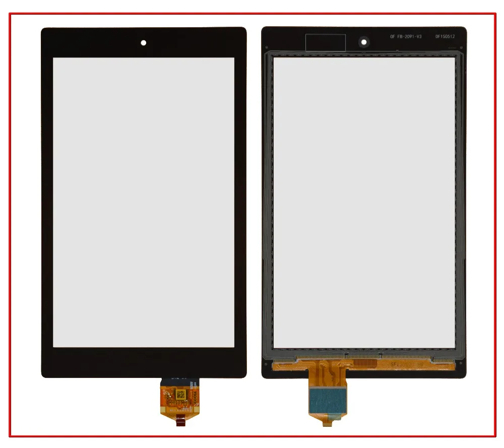 

oPesea 8.0'' For Amazon Kindle Fire HD8 HD 8 2015 5th Gen Tablet PC Front Touch Screen Digitizer Panel Sensor Glass Replacement