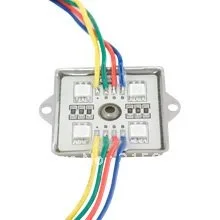 

Led Module Lighting RGB Back Light 4pcs of 5050SMD Lighting Square Can Be Controlled The Change Of The Color 50pcs/lot