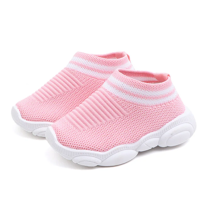 

2019 Fashion Toddler Sport Shoes Children Boys Girls Mesh Breathable Running Shoes Kids Baby Non-slip Soft Newborn Sneakers
