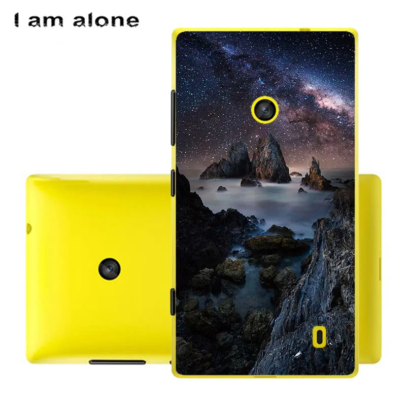 Чехлы для телефонов I am alone для microsoft Nokia Lumia 520 4,0 дюйма, мягкий ТПУ мобильный Модный Цветной чехол для Nokia 520 - Цвет: Soft TPU U30