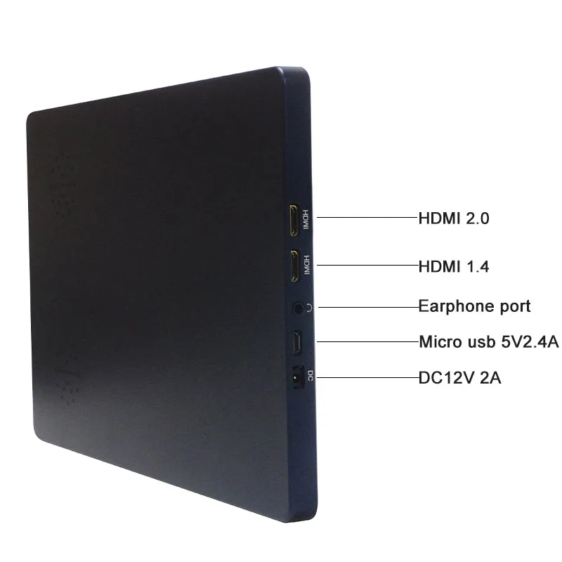 10 дюймов 2K HDMI Портативный экран для PS4 Pro Xbox One 2560*1440 второй монитор ПК ноутбука USB