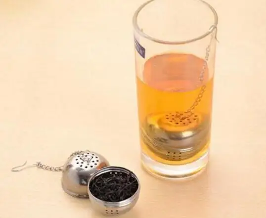 

Party Favors Hot Sell tea balls stainless steel spice seasoning box balls soup coffer and tea strainer filter cooking tools