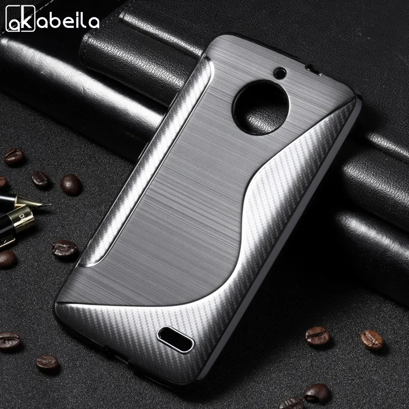 

AKABEILA Soft Case For Moto E4 Case Silicone For Motorola Moto E4 Cover S Line Black Cases XT1766 For motoe4 European Version