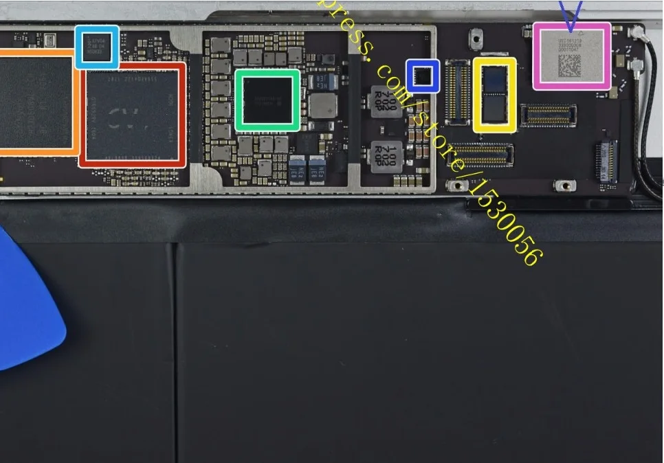 wifi ic 339S00249 for iPad 5th Wifi A1822 A9 CPU,for from A1823 to A1822,repair icloud A1823 iPad Pro ios11.3 ios11.1